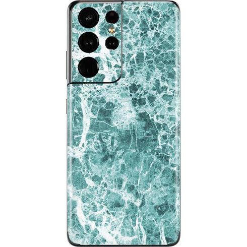 Crushed Turquoise Galaxy S21 Ultra 5G Skin